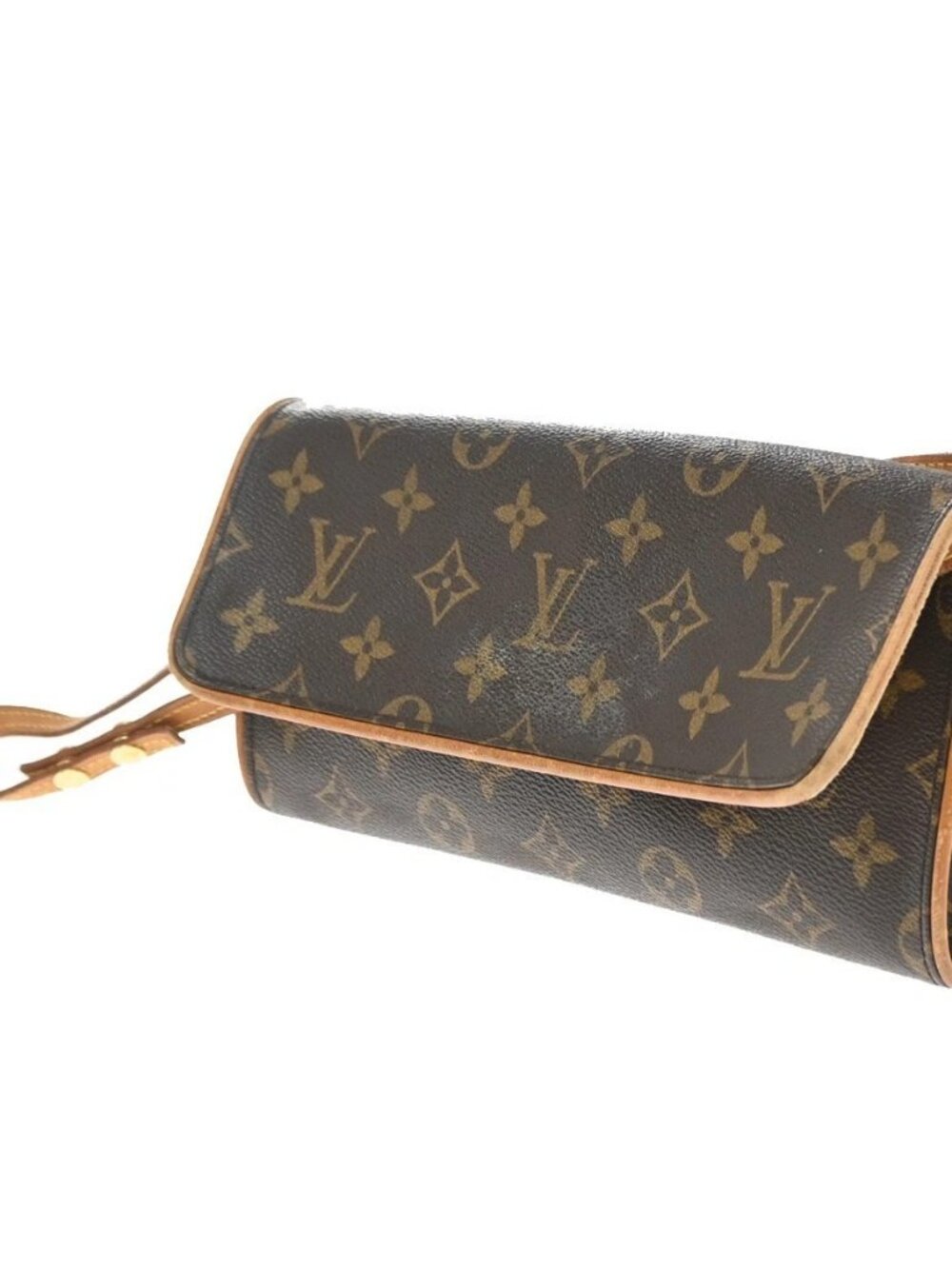 LOUIS VUITTON Pochette Twin GM 2Way Shoulder Bag Monogram Brown M51852 86SA078 - Picture 2 of 14